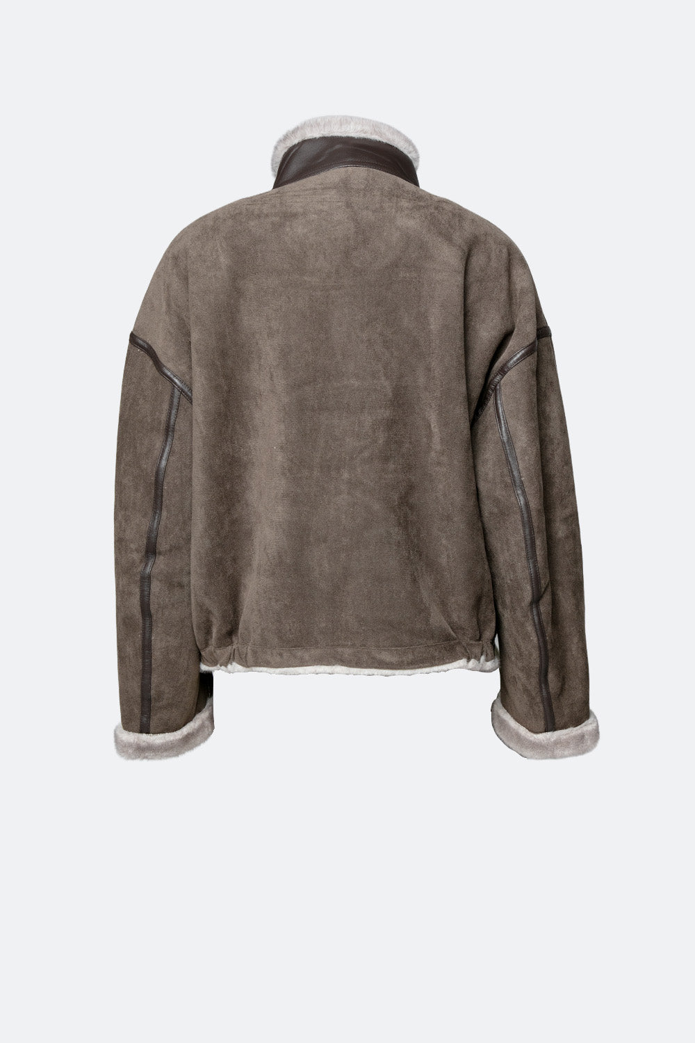 Viktoria Shearling Style Green/Grey
