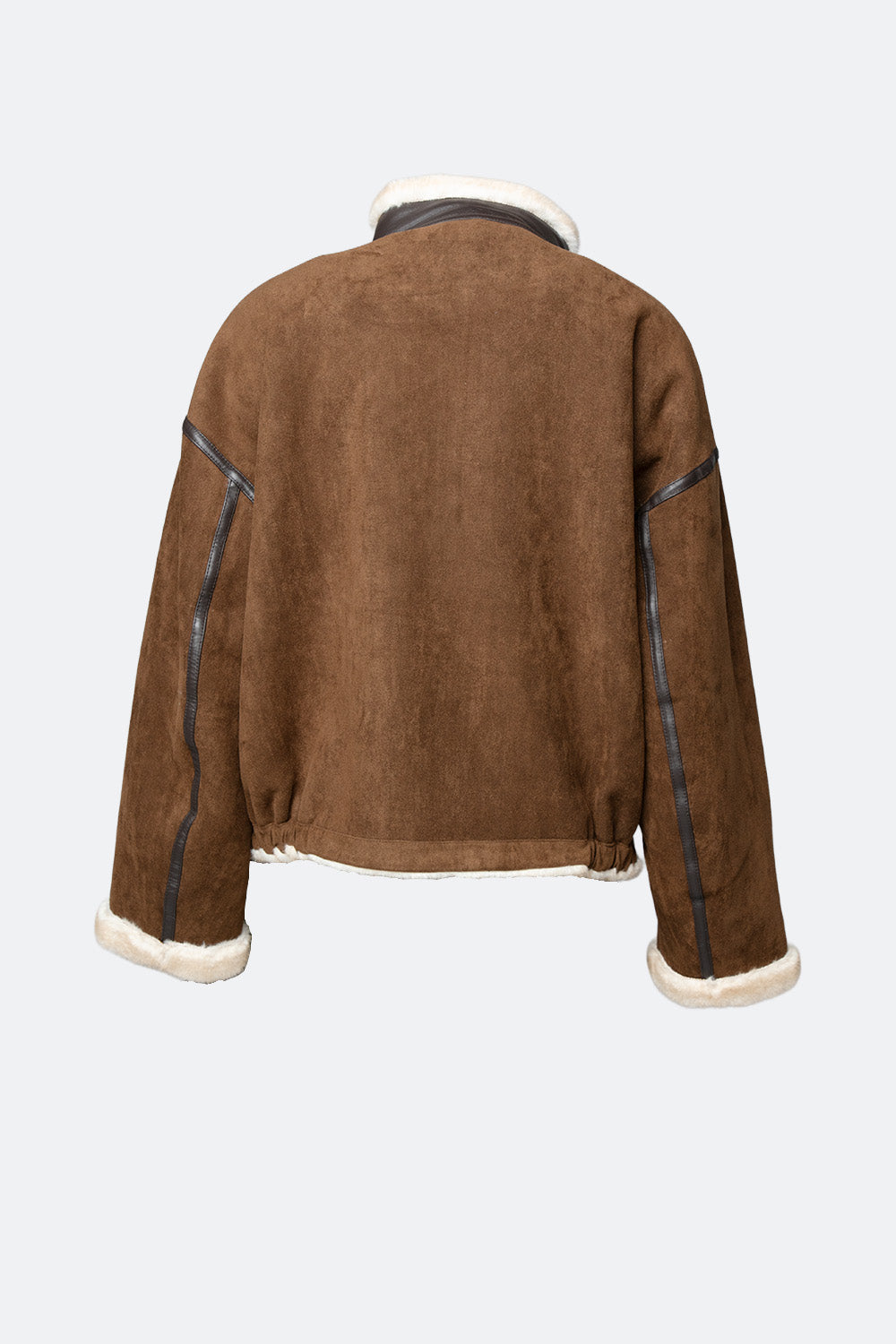 Viktoria Shearling Style Tobacco/Cream