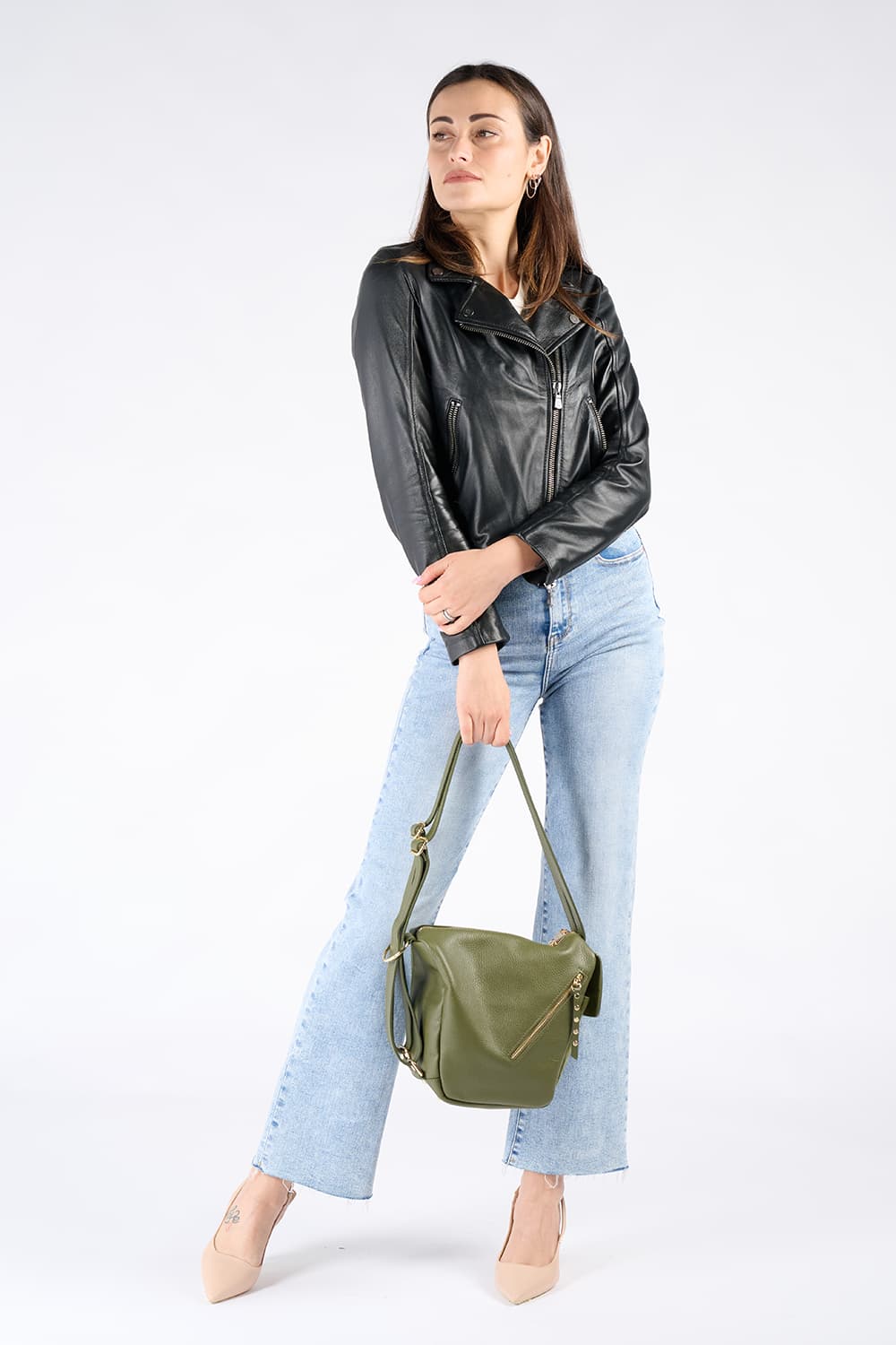 Vivoli borsa donna 100% vera pelle Made in Italy - Barone Firenze