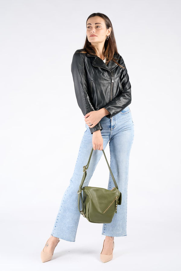 Vivoli borsa donna 100% vera pelle Made in Italy - Barone Firenze