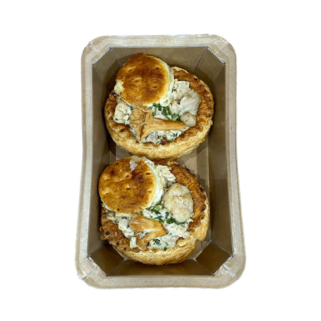 Prestige Vol-au-Vent with Sweetbreads, Chanterelles & Chestnuts