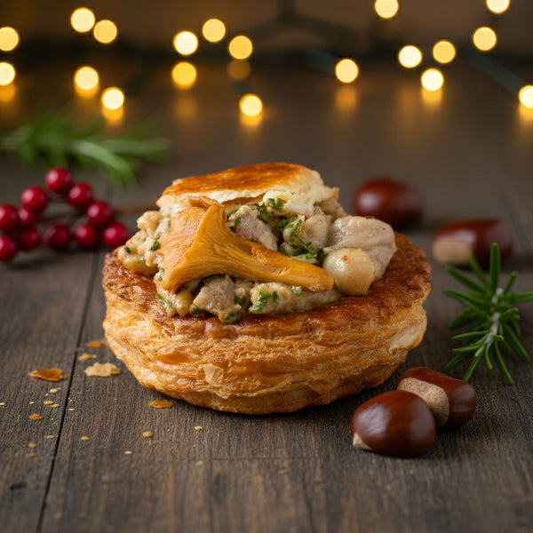 Prestige Vol-au-Vent with Sweetbreads, Chanterelles & Chestnuts