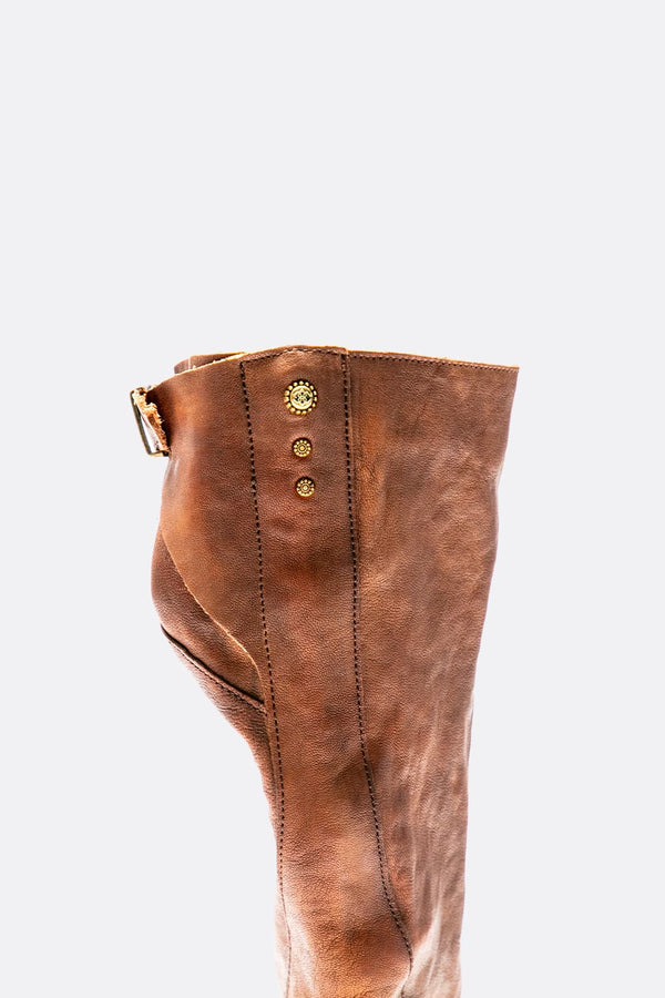 Stivale Volterra Sfoderato 100% vera pelle Made in italy - Barone Firenze