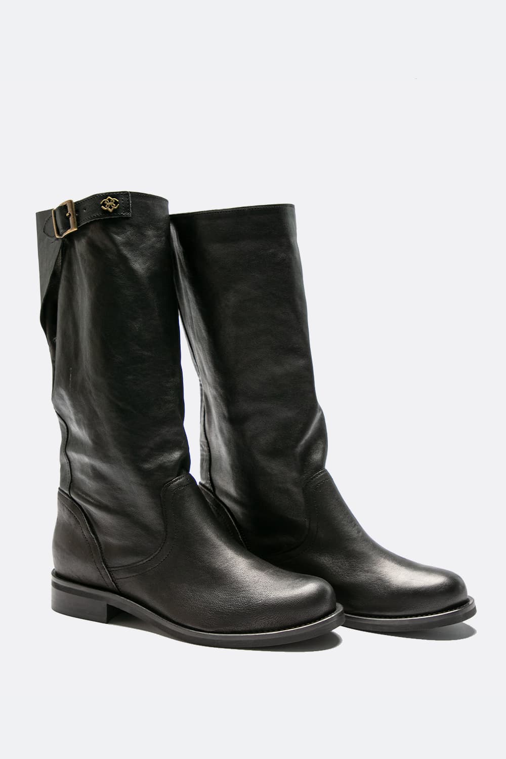 Stivale Volterra Sfoderato 100% vera pelle Made in italy - Barone Firenze