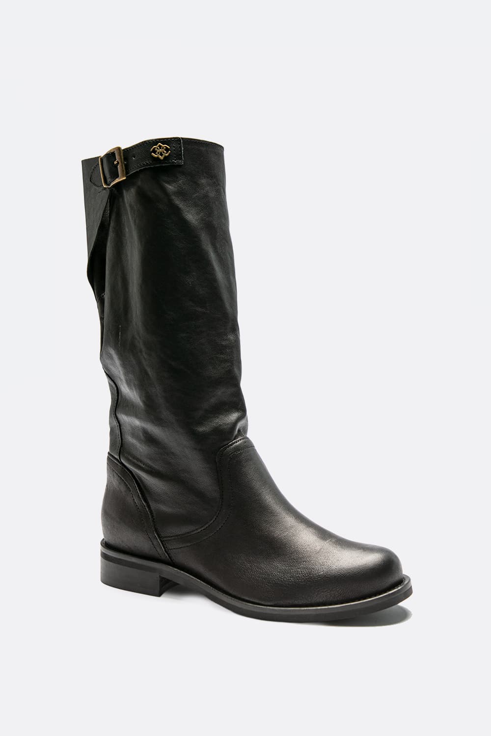 Stivale Volterra Sfoderato 100% vera pelle Made in italy - Barone Firenze