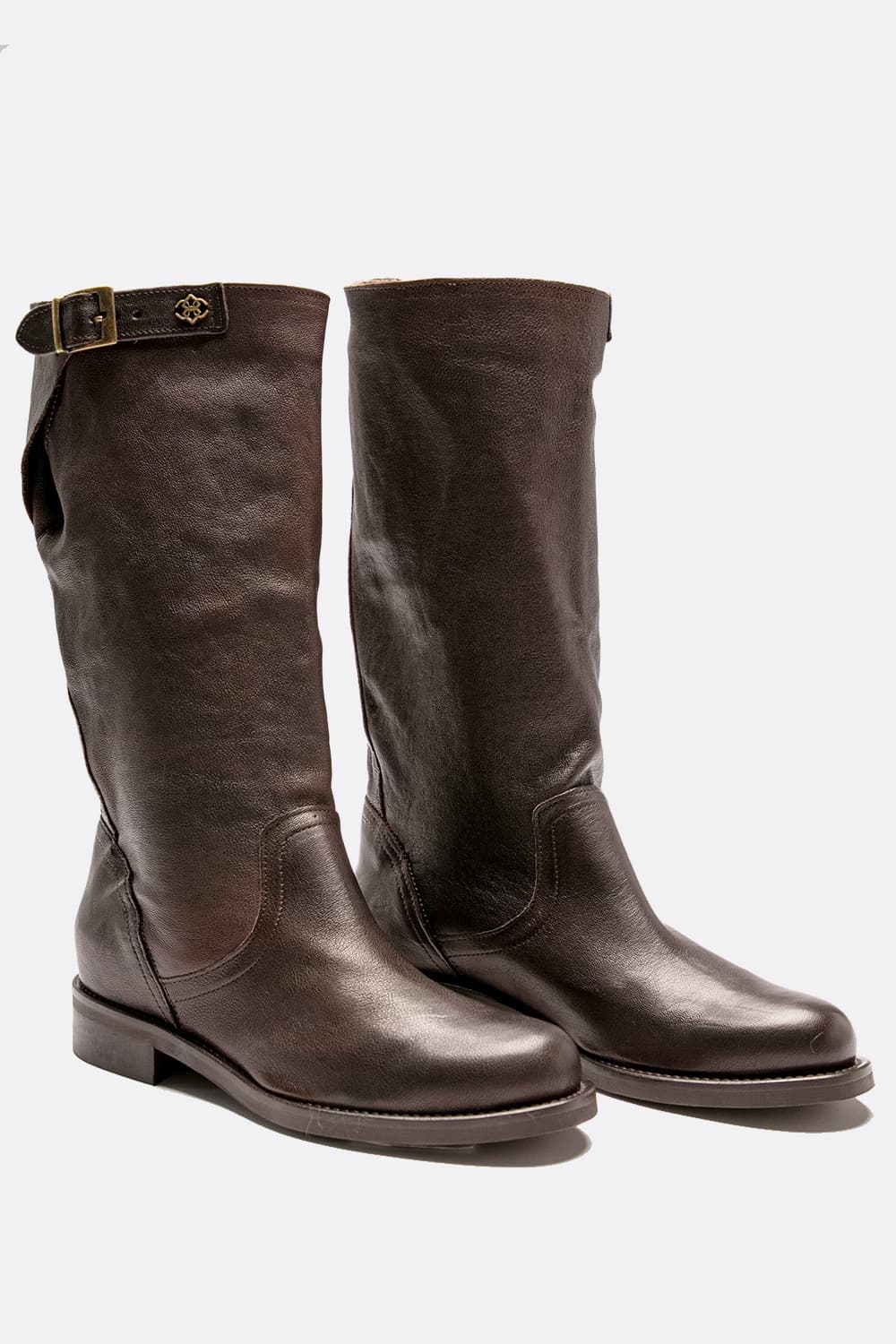 Stivale Volterra Sfoderato 100% vera pelle Made in italy - Barone Firenze