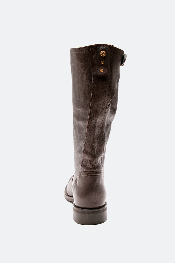 Stivale Volterra Sfoderato 100% vera pelle Made in italy - Barone Firenze
