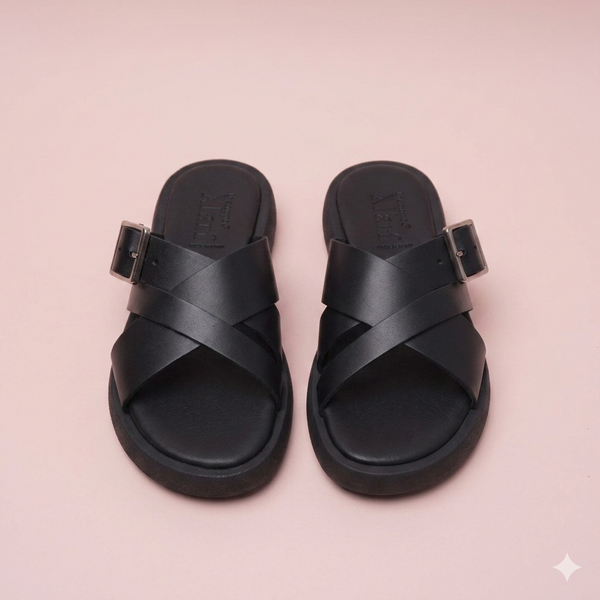 Volusia Black Sandal