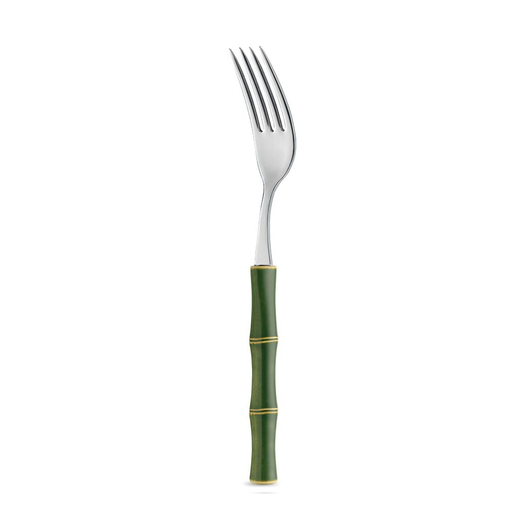 Table Fork - Green Bamboo LD14407C