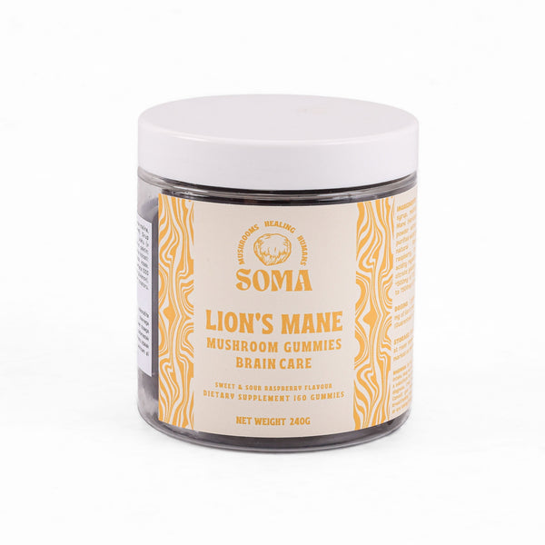 Lion's Mane vegan gummies