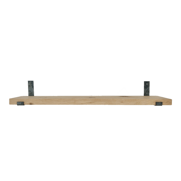 The Industrial L-Shaped Shelf Brackets UP Without Coating – 25 cm
