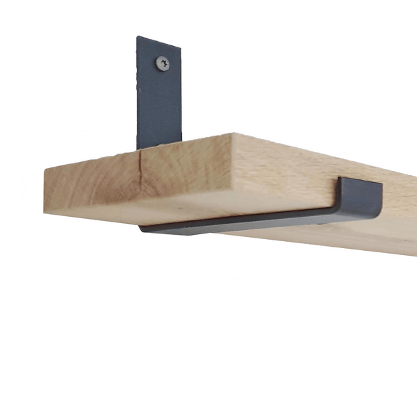De Industriële Plankdragers L-vorm UP Mat Blank – 25 cm
