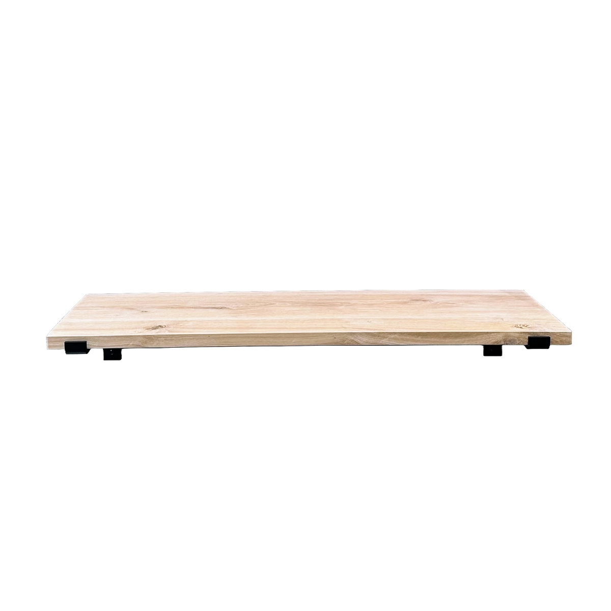 De Industriële Plankdragers L-vorm met eiken plank - 40 cm