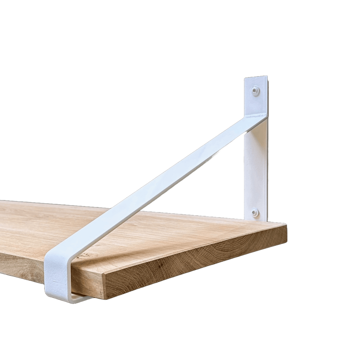 De Industriële Plankdragers met eiken plank - 35 cm