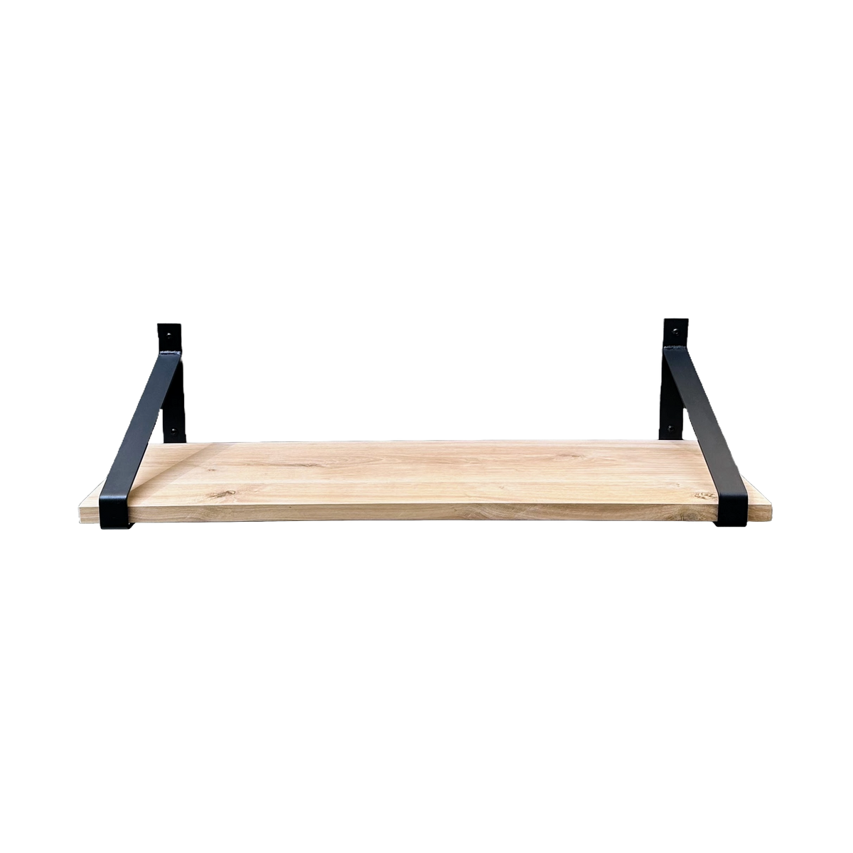 De Industriële Plankdragers met eiken plank - 35 cm
