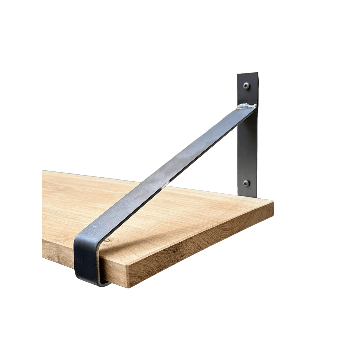 De Industriële Plankdragers met eiken plank - 35 cm