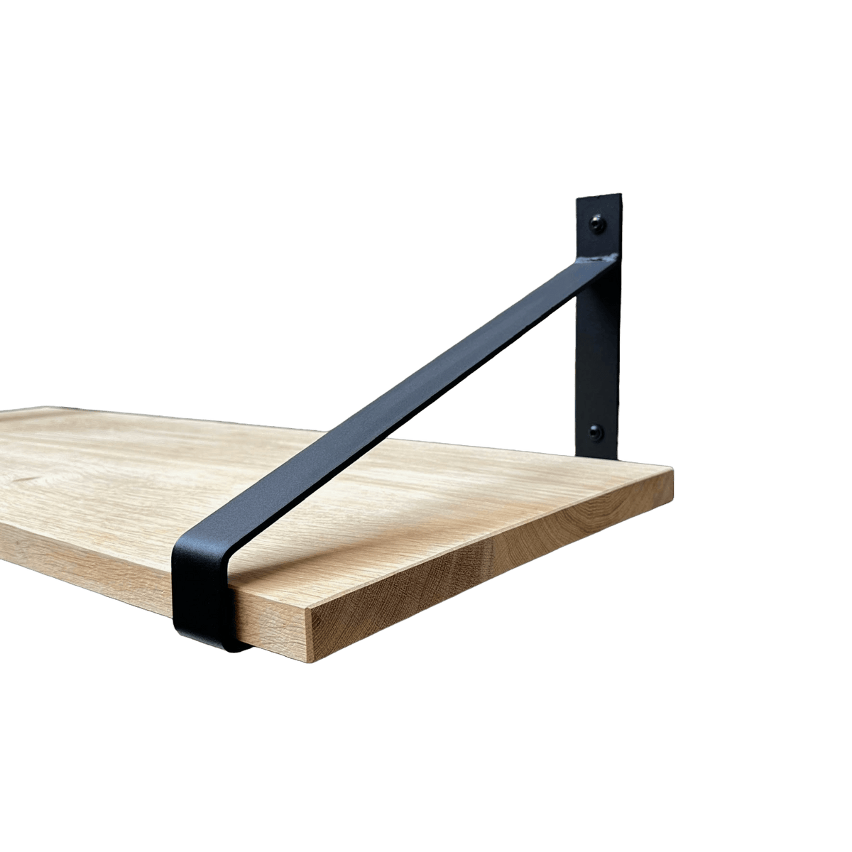 De Industriële Plankdragers met eiken plank - 40 cm