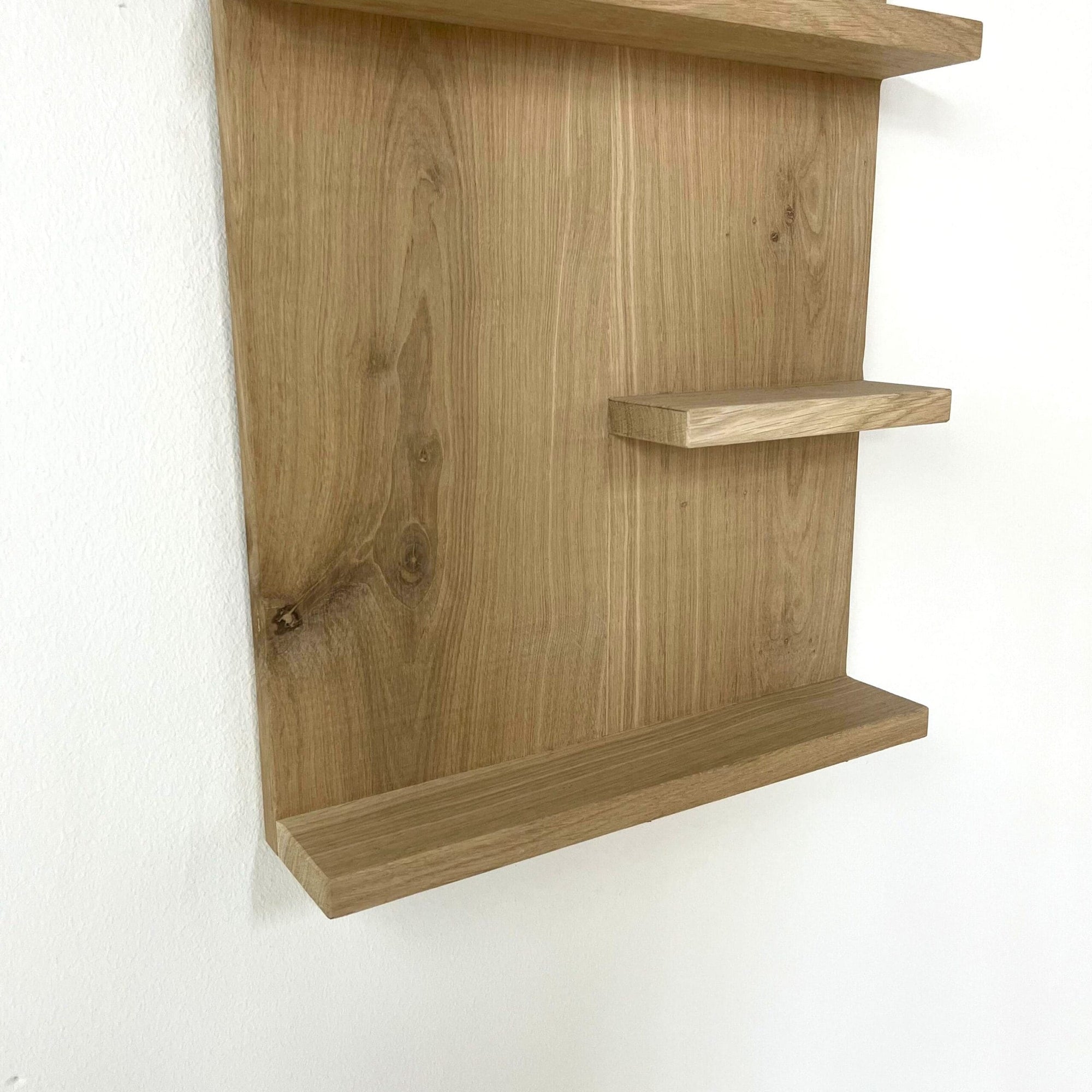 Planche Murale en Bois Chêne - 60x40 cm - Jade