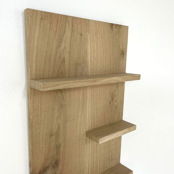 Planche Murale en Bois Chêne - 60x40 cm - Jade