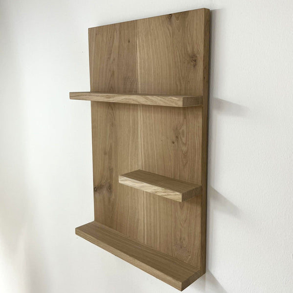 Planche Murale en Bois Chêne - 60x40 cm - Jade