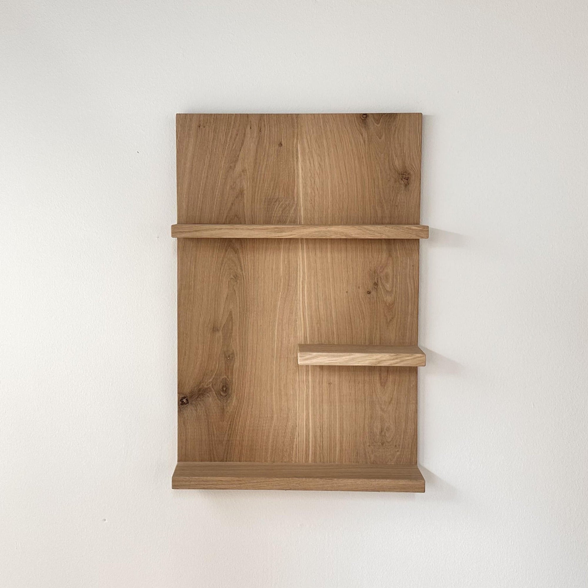 Planche Murale en Bois Chêne - 60x40 cm - Jade