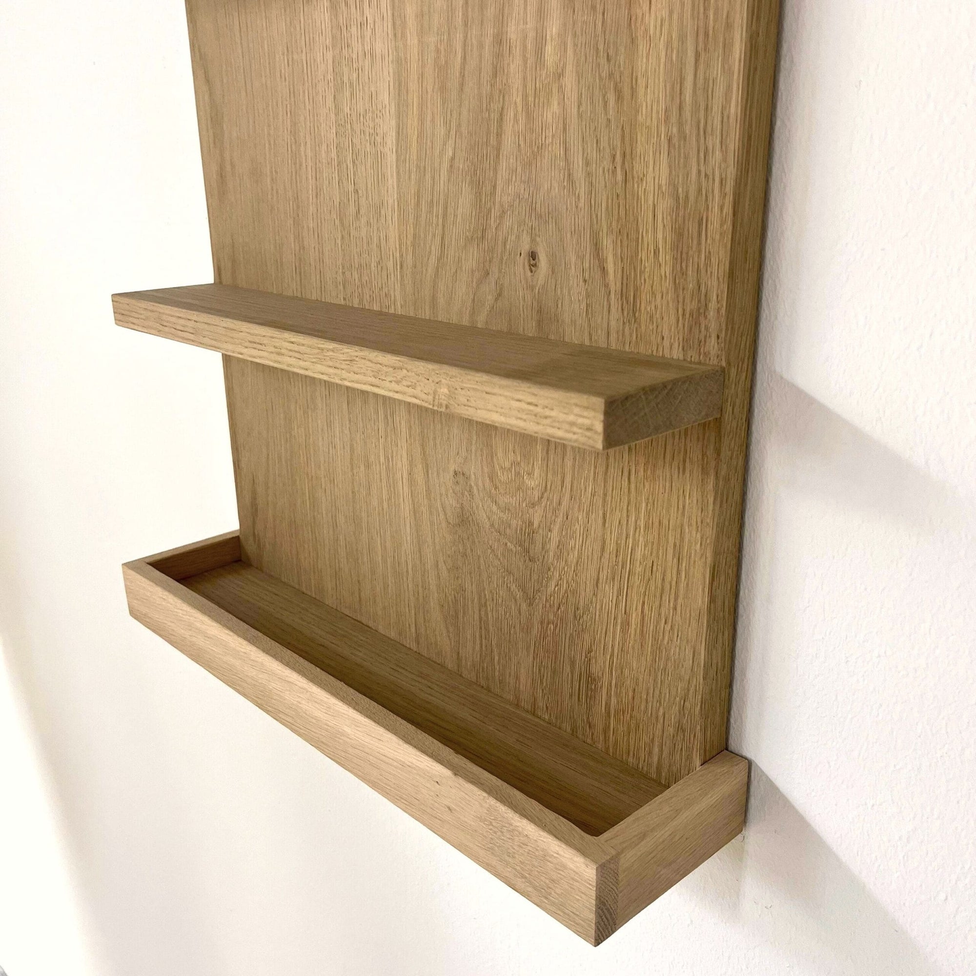 Planche Murale en Bois Chêne - 60x40 cm - Linde