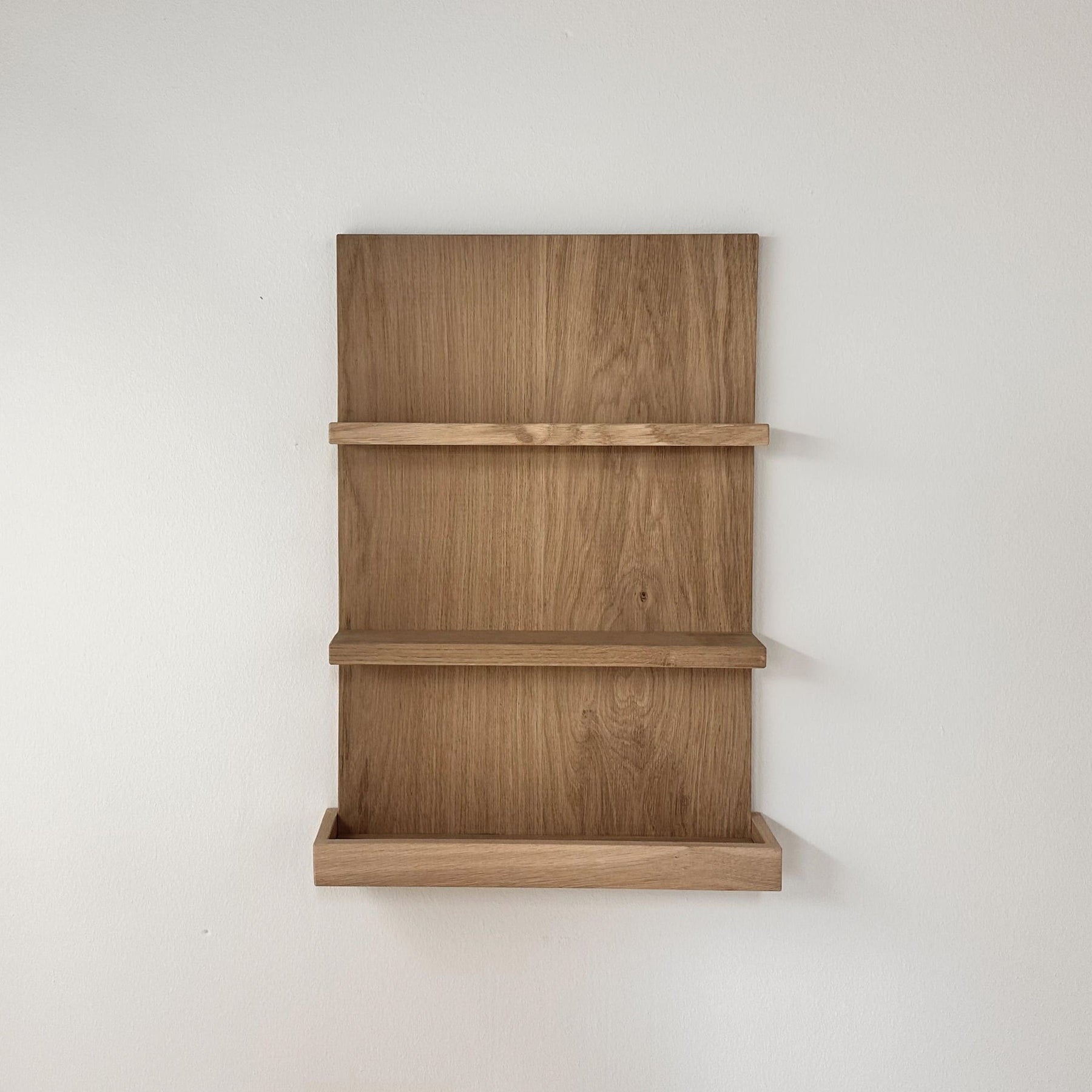 Planche Murale en Bois Chêne - 60x40 cm - Linde