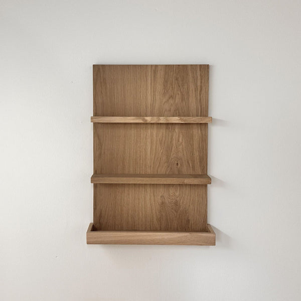 Planche Murale en Bois Chêne - 60x40 cm - Linde