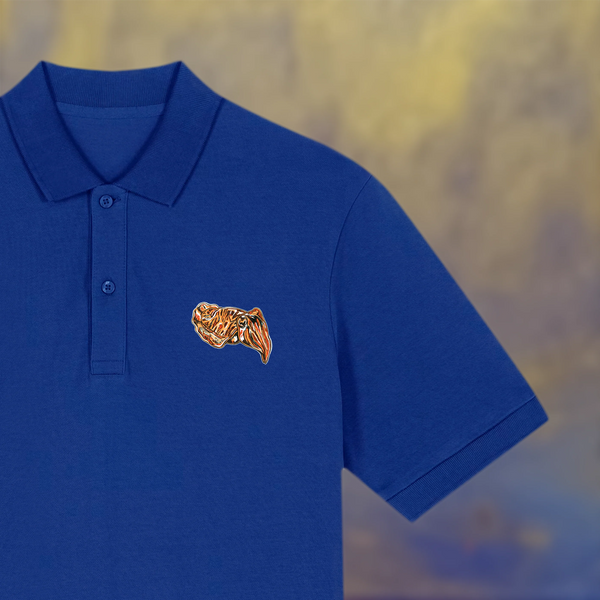 Polo t-shirt - indigo