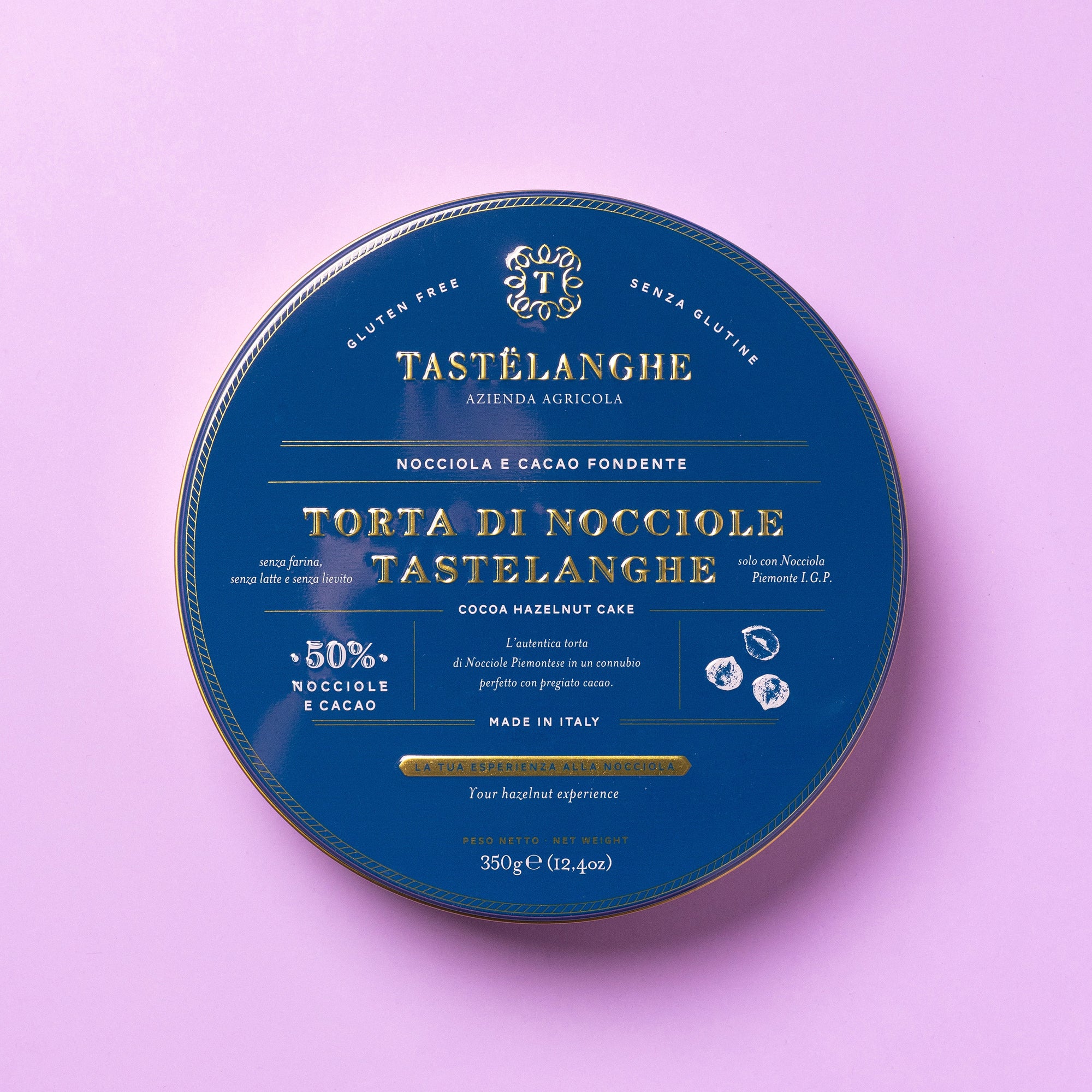 Torta di Nocciole Fondente Tastëlanghe (Box Torta) - Tastëlanghe Azienda Agricola