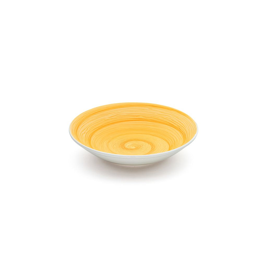 DEEP PLATE - YELLOW - MEMENTO TABLE VERTIGO