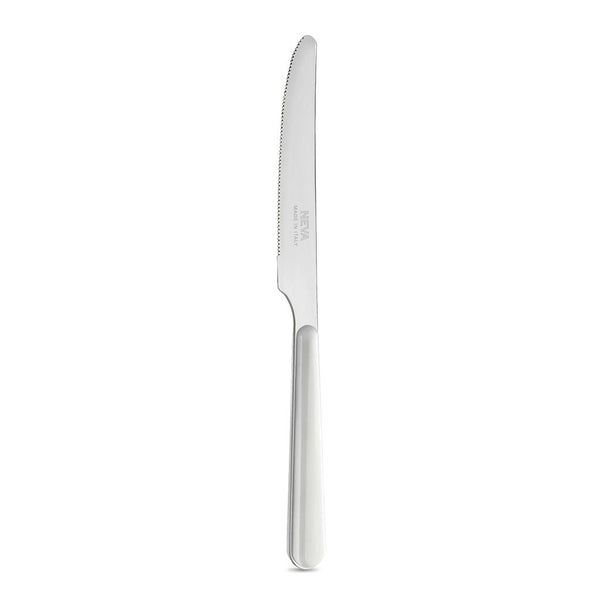 6 Table Knives - Solid White LD14110W
