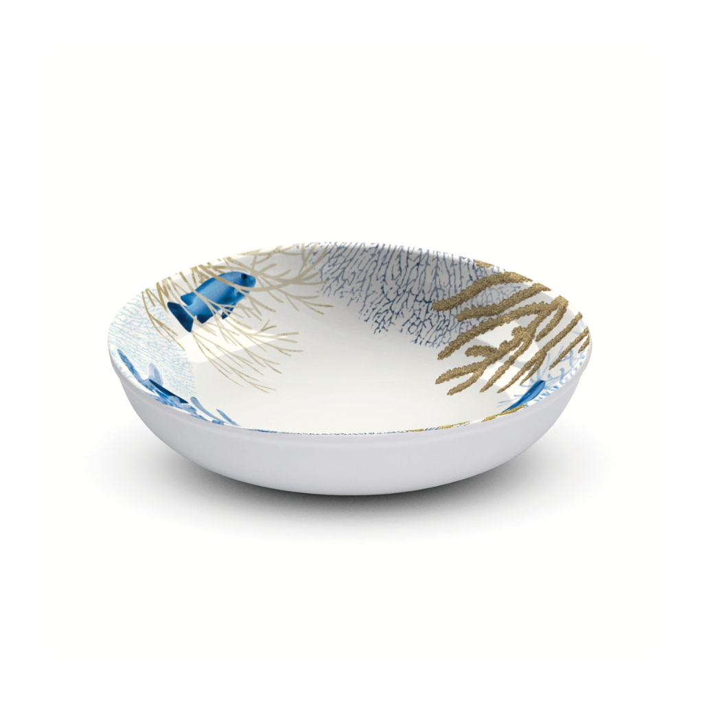 Coral Deep Plate - 2 pcs