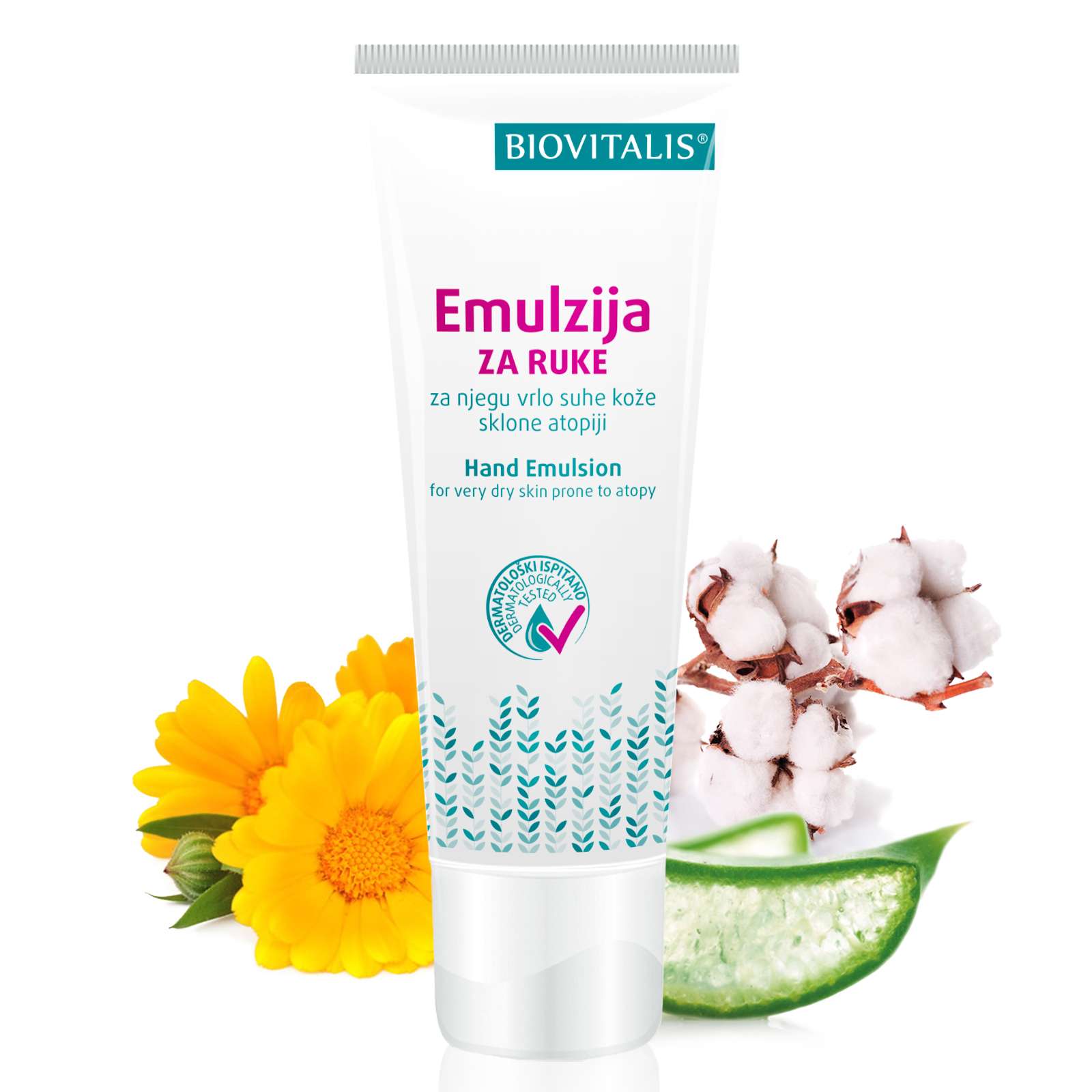 Hand emulsion for the care of very dry skin prone to atopy