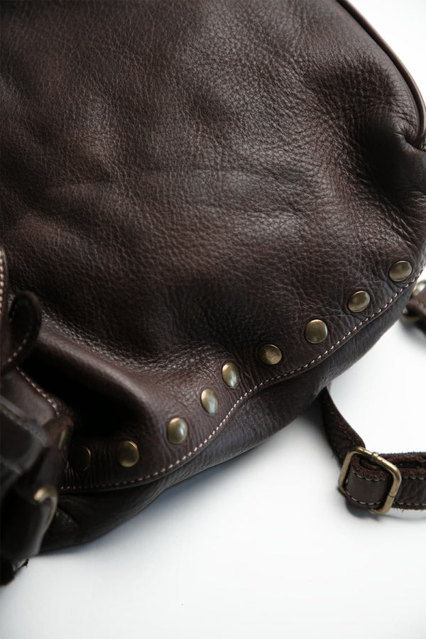 Zaino Forte Piccolo 100% vera pelle Made in Italy - Barone Firenze