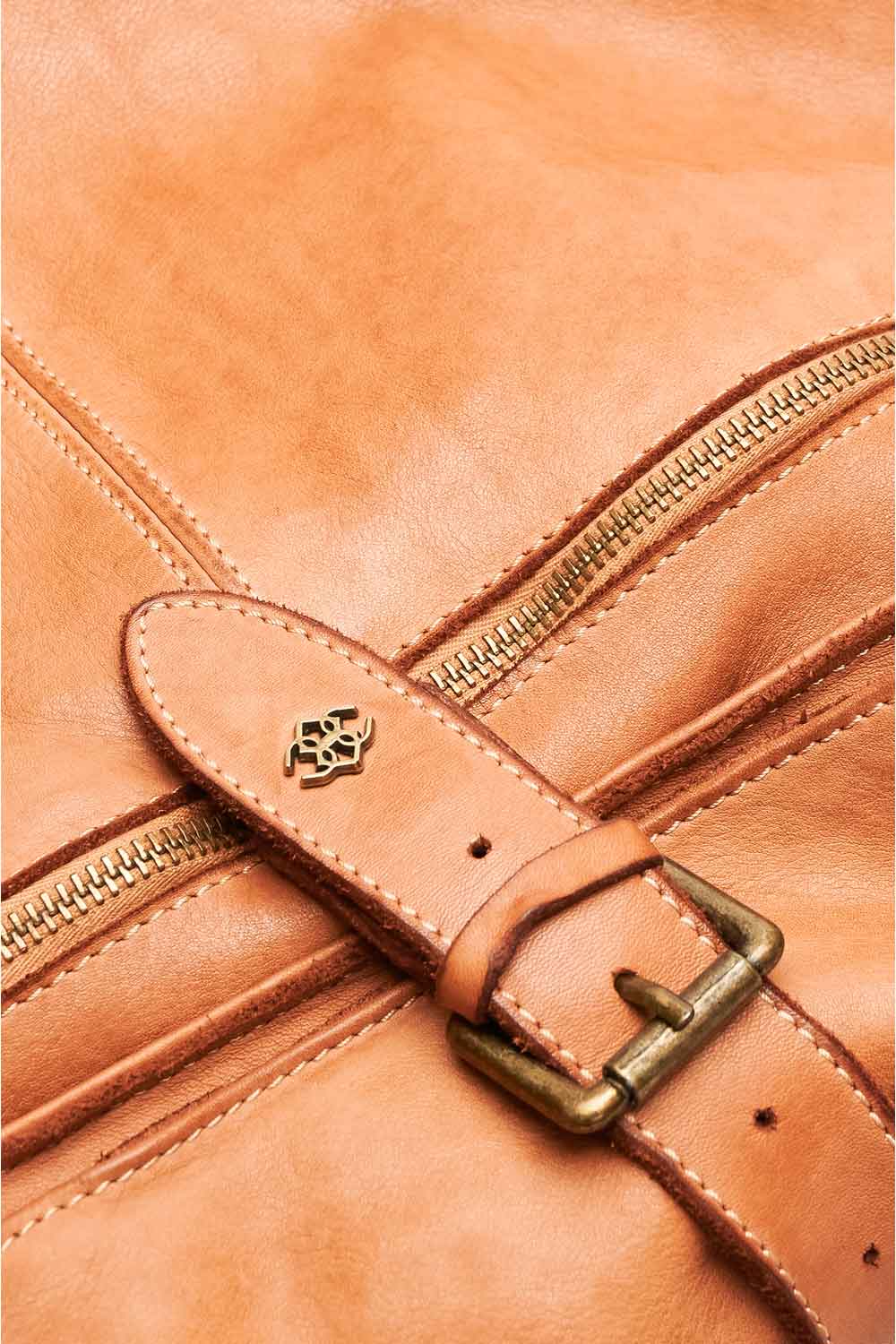 Grosseto Gold zaino 100% vera pelle Made in Italy - Barone Firenze