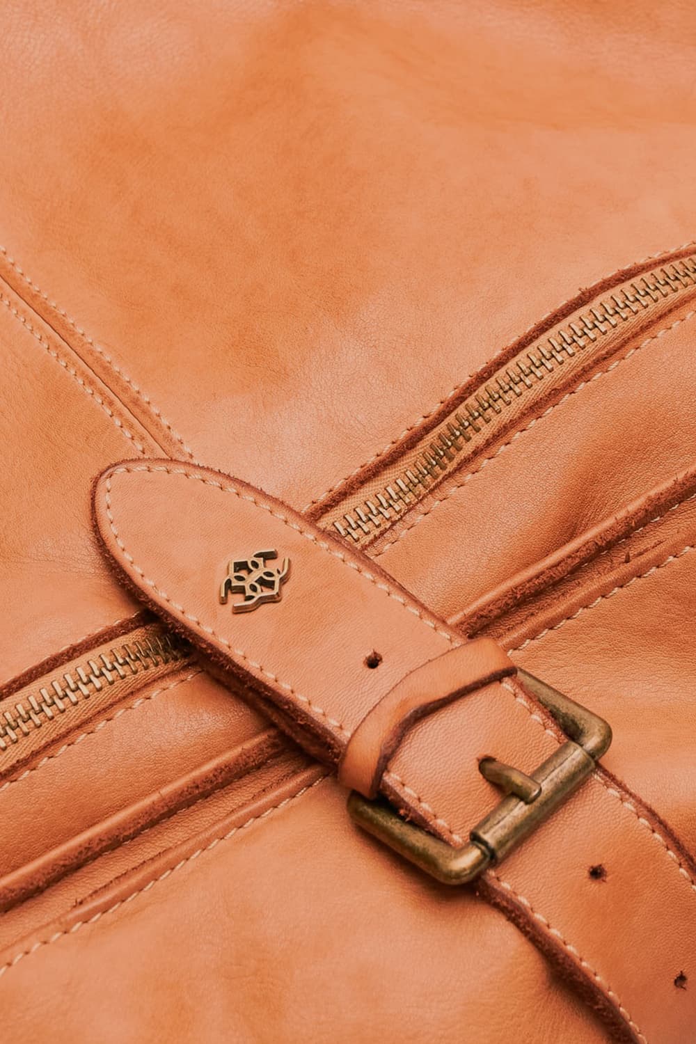 Grosseto Gold zaino 100% vera pelle Made in Italy - Barone Firenze