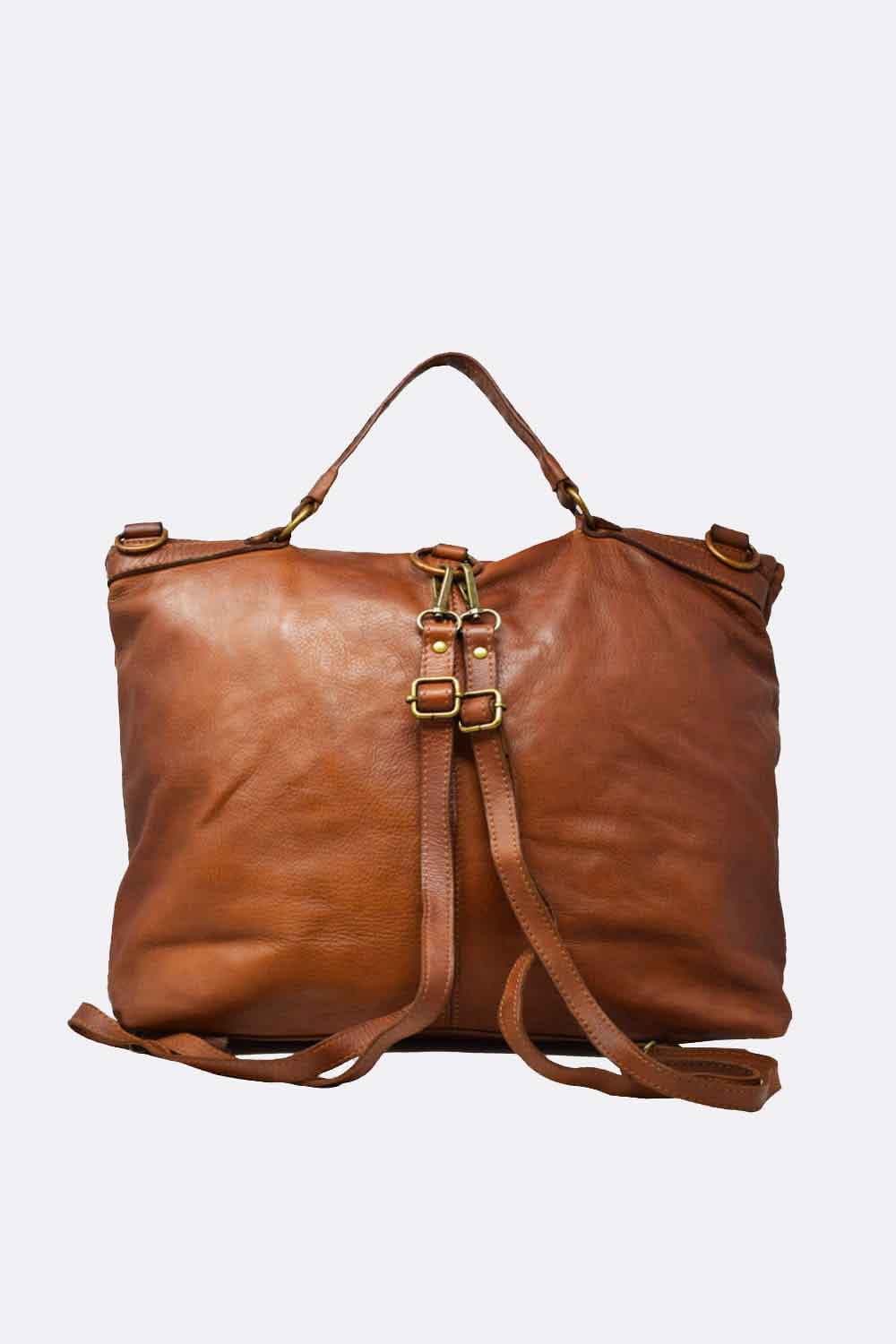 Massa zaino 100% vera pelle Made in Italy - Barone Firenze