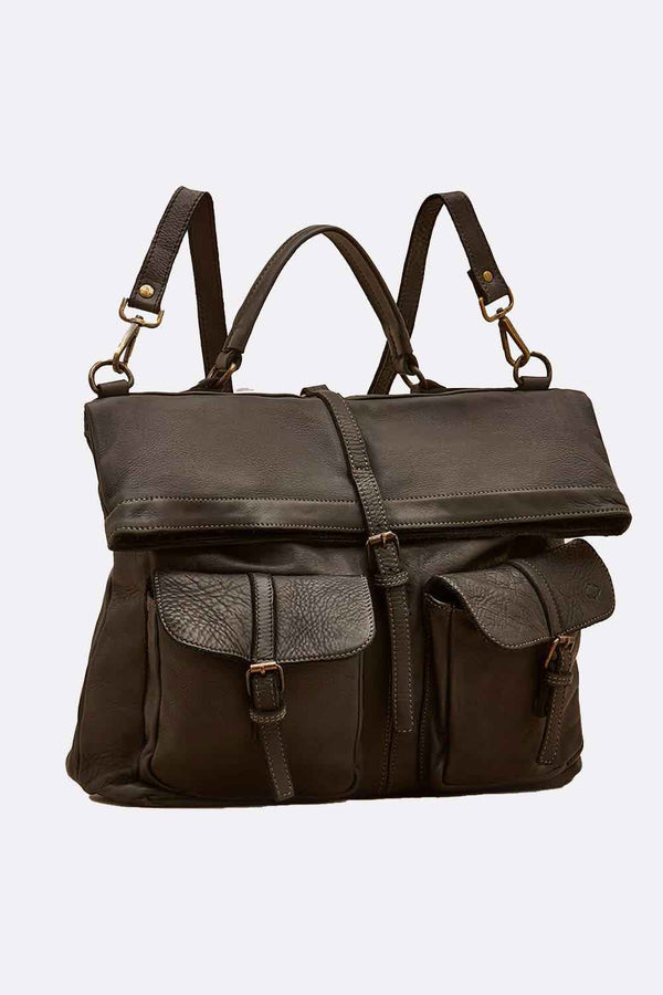 Massa zaino 100% vera pelle Made in Italy - Barone Firenze