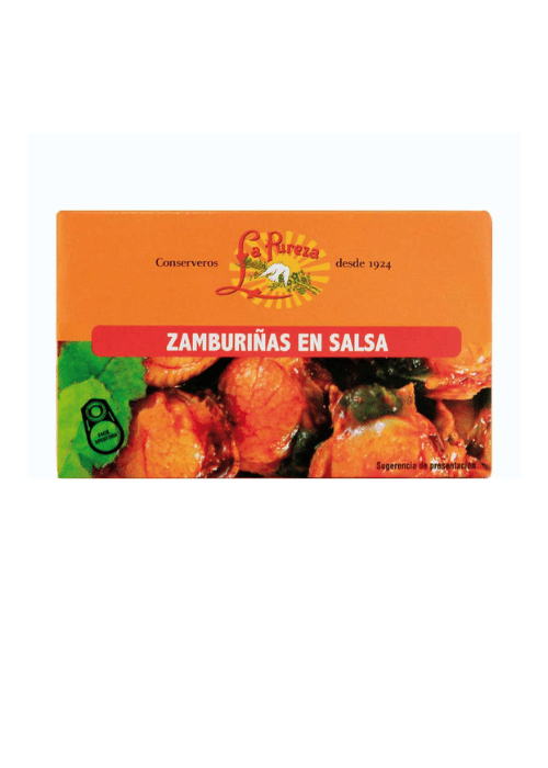 Zamburiñas en salsa 120ml - La Pureza
