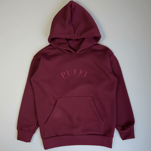 Ženska jopa COZY - Bordo Rdeča - PUFFI