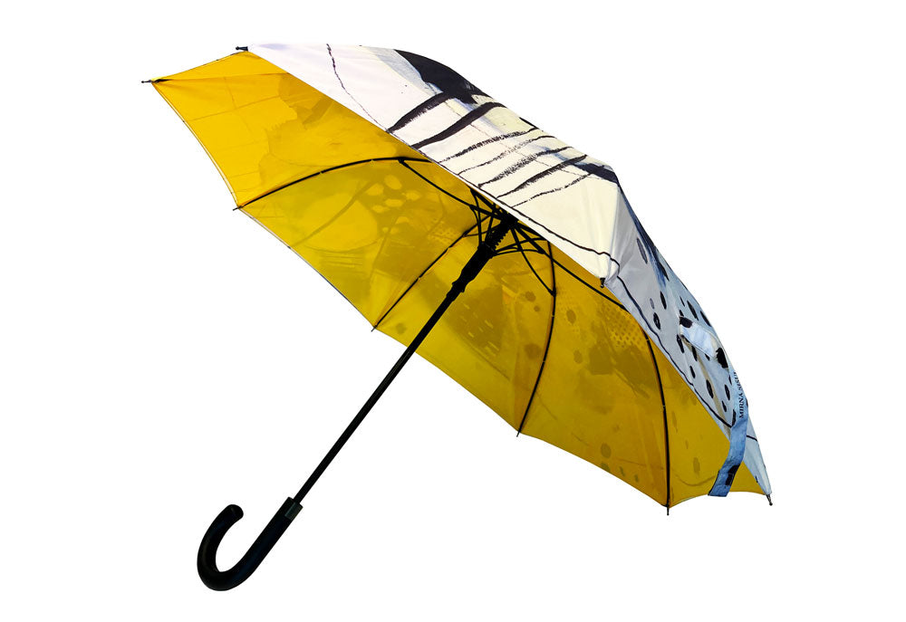 Umbrella "Gray Dream in Yellow Shades"